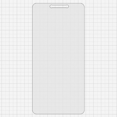Vidrio de protección templado All Spares puede usarse con Xiaomi Redmi Note 4, 0,26 mm 9H, compatible con estuche, MediaTek