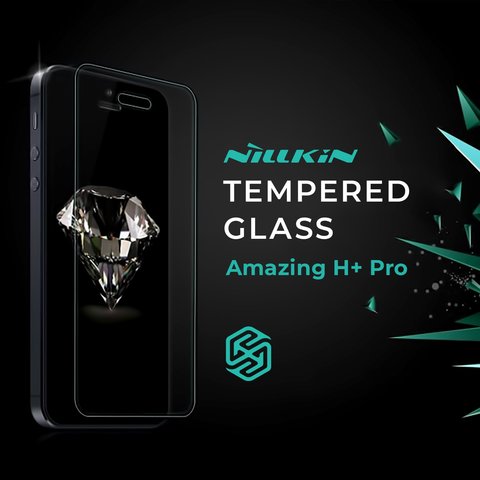 Vidrio de protección templado Nillkin Amazing H+ Pro puede usarse con Xiaomi Mi 6, 0.2 mm 9H, MCE16, #6902048141858