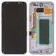 Pantalla LCD puede usarse con Samsung G955 Galaxy S8 Plus, plateado, con marco, original (vidrio reemplazado), arctic silver