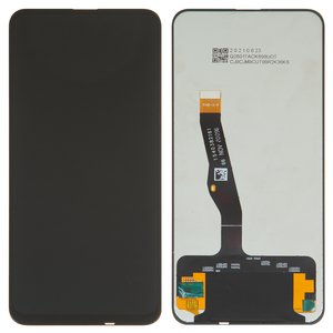Pantalla LCD puede usarse con Huawei P Smart Z, negro, sin marco, Copy