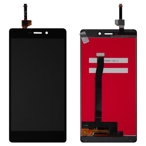 Pantalla LCD puede usarse con Xiaomi Redmi 3, Redmi 3S, Redmi 3S Prime, Redmi 3X, negro, sin marco, Copy, 2015816, 2016031