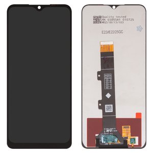 Pantalla LCD puede usarse con Motorola Moto E22, Moto E22i, negro, sin marco, Original PRC , XT2239