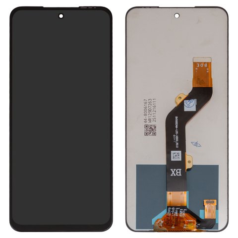 Pantalla LCD puede usarse con Infinix Hot 30 Play NFC, negro, sin marco, Original PRC 
