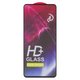 Vidrio de protección templado All Spares puede usarse con Huawei Honor X8a, Full Glue, compatible con estuche, negro, capa de adhesivo se extiende sobre toda la superficie del vidrio