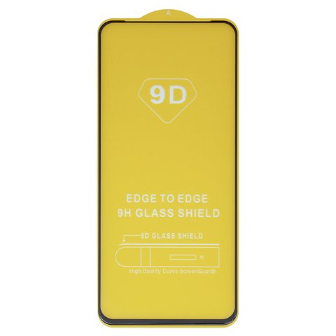 Vidrio de protección templado puede usarse con Huawei Honor 90 Lite, Honor X8a, Full Glue, compatible con estuche, sin embalaje, sin pañuelos , negro