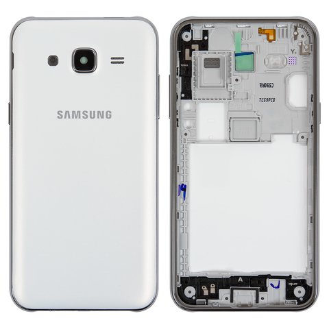 Корпус для Samsung J500H DS Galaxy J5, білий