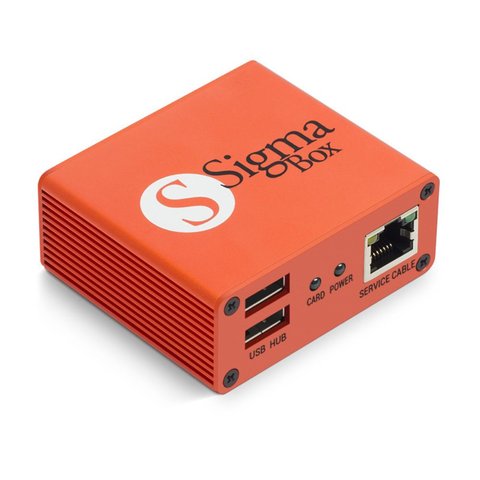 Sigma Box с набором кабелей 9 шт.  + Активации Pack 1, 2, 3, 4, 5 для Sigma
