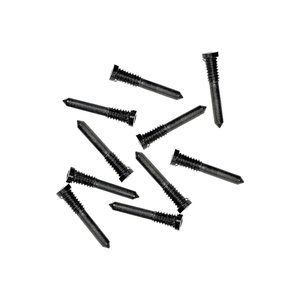 Гвинт для iPhone 11, iPhone 12, iPhone 13, iPhone 14, iPhone 15, чорний, 10 шт., зовнішні