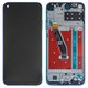 Дисплей для Huawei P40 Lite E, Y7p, синій, з рамкою, High Copy, aurora Blue, ART-L28/ART-L29/ART-L29N