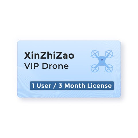 Лицензия XinZhiZao Drone VIP 1 пользователь 3 месяца 