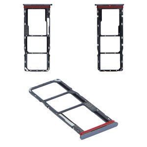 Тримач SIM карти для Motorola Moto G24, сірий, matte charcoal