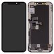 Дисплей для iPhone XS, черный, с рамкой, HC, (AMOLED), GX OEM soft