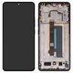 Дисплей для Xiaomi Poco X6 Pro 5G, черный, с рамкой, Original (PRC)
