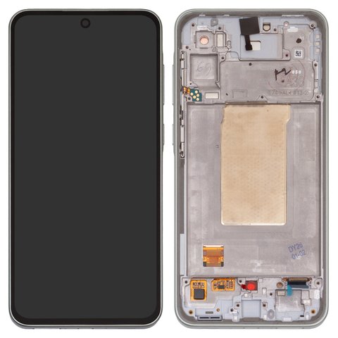 Дисплей для Samsung A366 Galaxy A36, зелений, з рамкою, Original PRC , lime