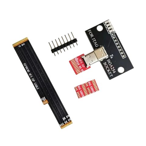 Адаптер ICFriend для Easy Jtag BGA 254 зі шлейфом UFS ISP для сокета на 8 пінів 
