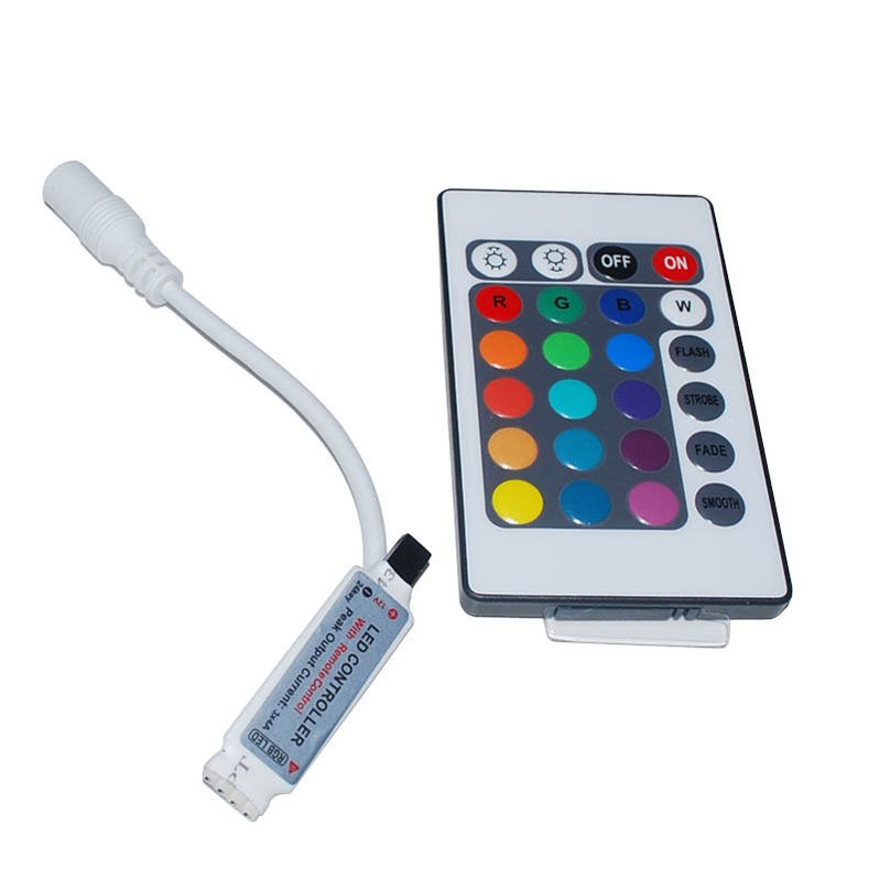 KEYGMA - Regulador de luz LED KEYGMA de 12 V-24 V, interruptor de  atenuación para tira de luces 2835 3528 5050 5630 5730 3014, un solo color